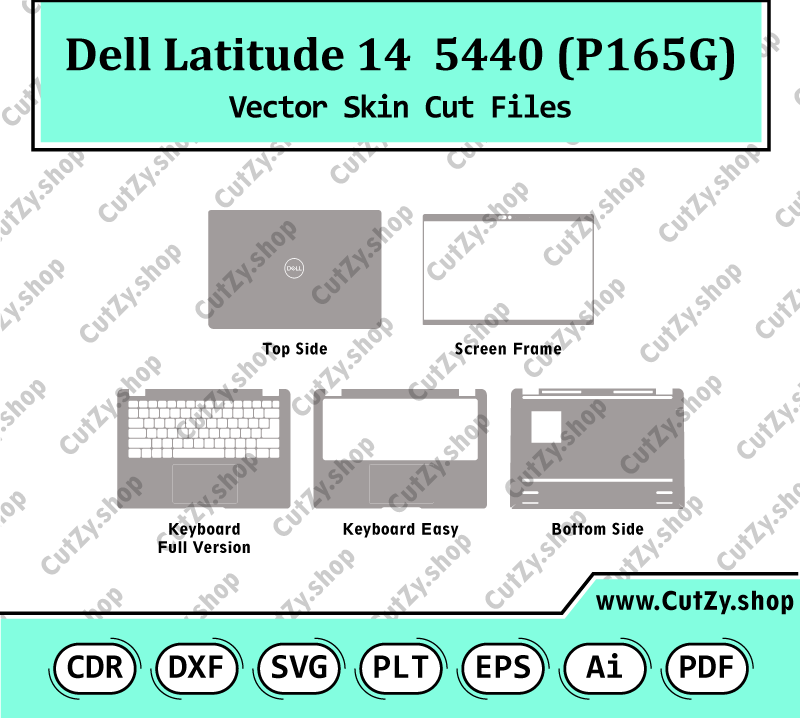 Dell Latitude 5440 14 Vector Skin Cut Files
