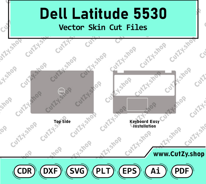 Dell Latitude 5530 Vector Skin Cut Files