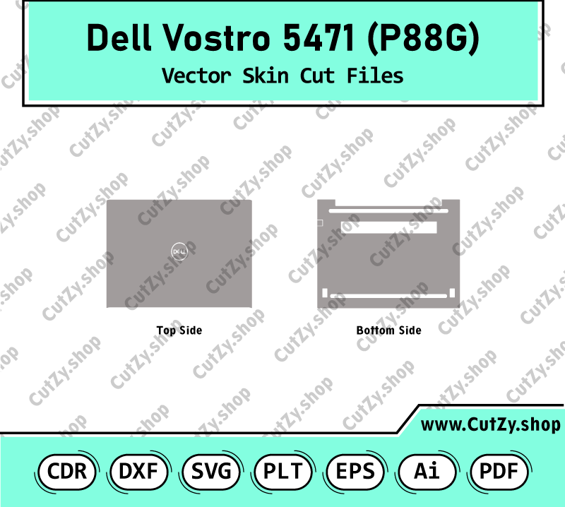 Dell Vostro 5471 (P88G) Vector Skin Cut Files