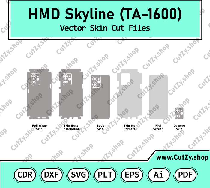 HMD Skyline (TA-1600) Vector Skin Cut Files
