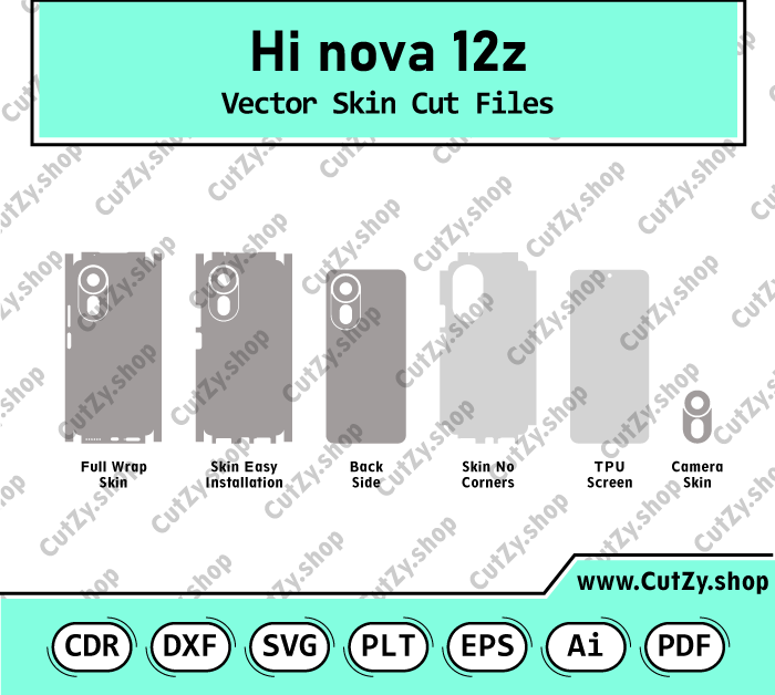 Hi nova 12z Vector Skin Cut Files