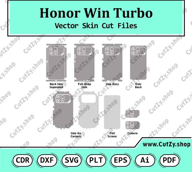 Honor Win Turbo (SER-AN00) Vector Skin Cut Files