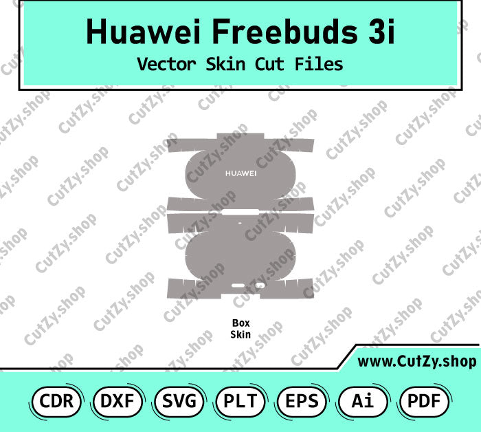 Huawei Freebuds 3I Vector Skin Cut Files