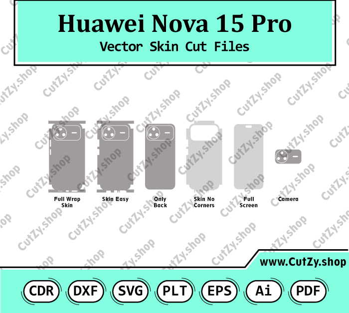 Huawei Nova 15 Pro Vector Skin Cut Files