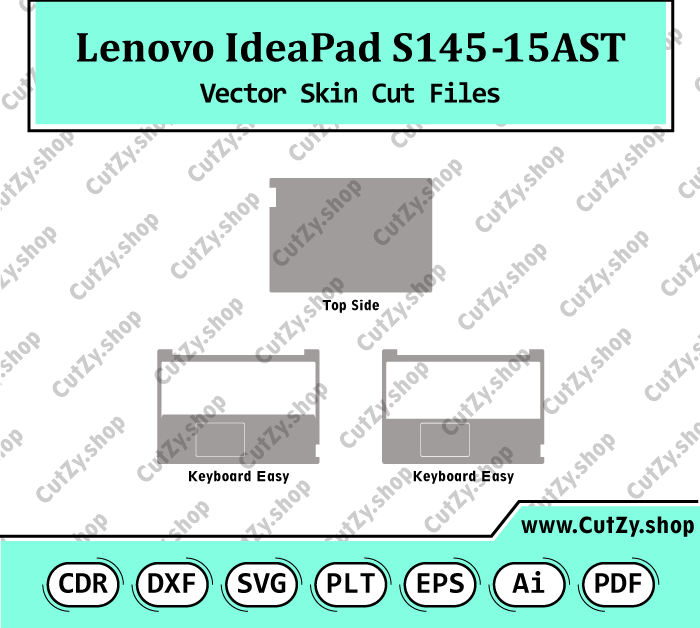 Lenovo IdeaPad S145-15AST Vector Skin Cut Files