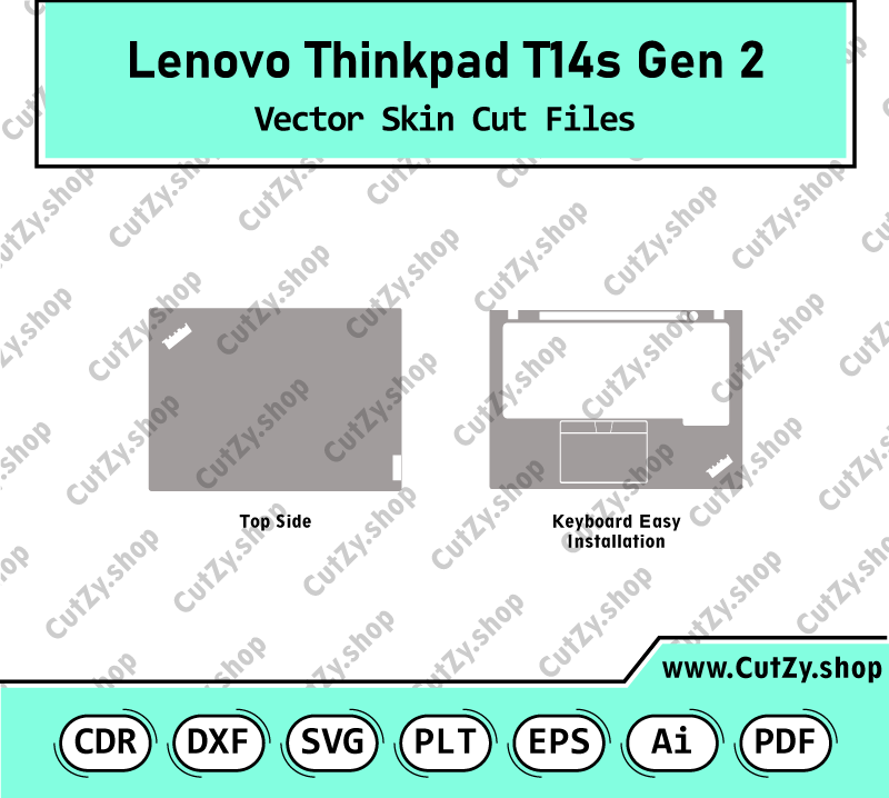 Lenovo Thinkpad T14s Gen 2 Vector Skin Cut Files