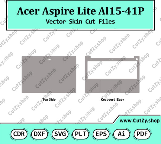 Acer Aspire Lite Al15-41P 15.6 Vector Skin Cut Files