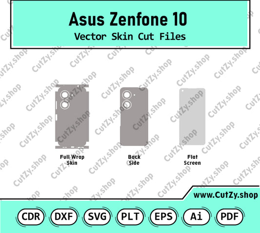 Asus Zenfone 10 Vector Skin Cut Files
