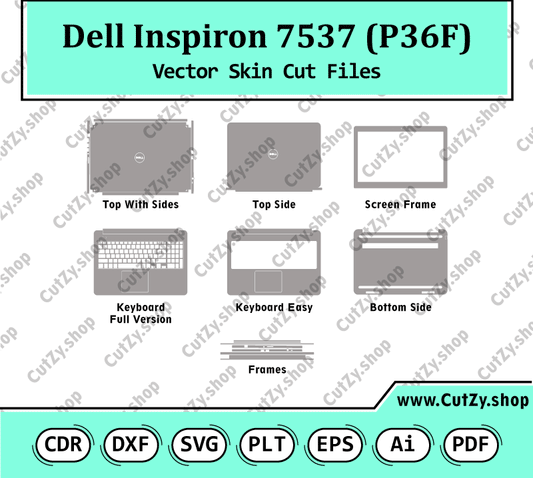 Dell Inspiron 7537 (P36F) Vector Skin Cut Files