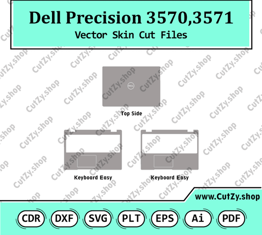 Dell Precision 3570,3571 Vector Skin Cut Files