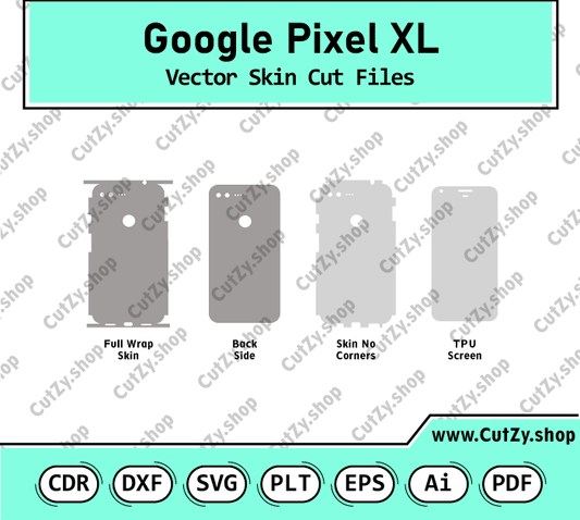 Google Pixel XL Vector Skin Cut Files
