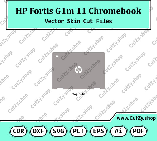 HP Fortis G1m 11 Chromebook Vector Skin Cut Files