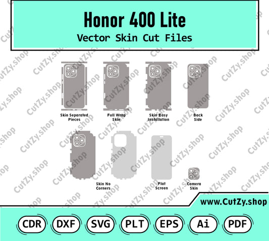 Honor 400 Lite Vector Skin Cut Files