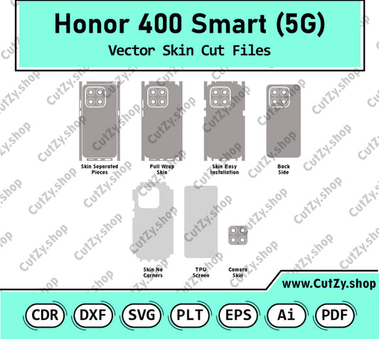 Honor 400 Smart 5G Vector Skin Cut Files