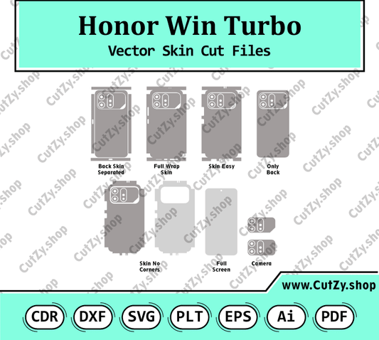 Honor Win Turbo (SER-AN00) Vector Skin Cut Files