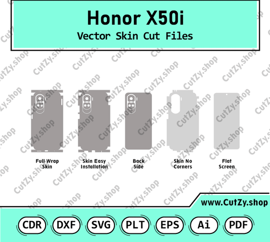 Honor X50i Vector Skin Cut Files