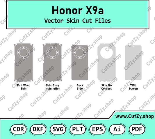 Honor X9a Vector Skin Cut Files