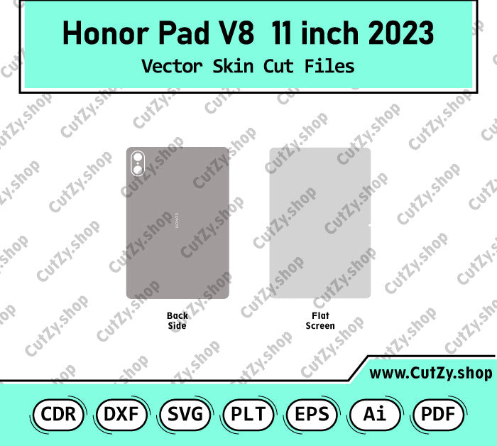 Honor Pad V8  11 inch Vector Skin Cut Files