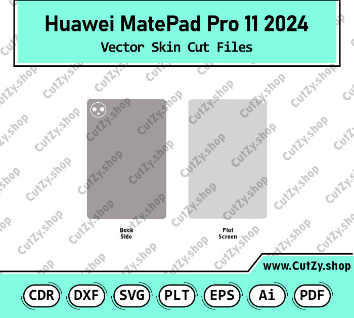 Huawei MatePad Pro 11 2024 Vector Skin Cut Files