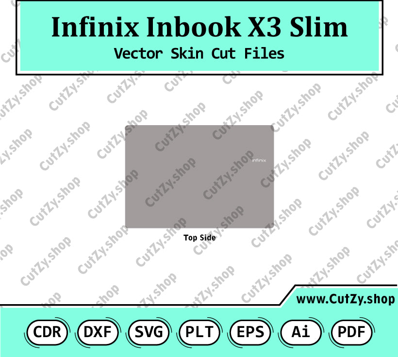 Infinix Inbook X3 Slim Vector Skin Cut Files