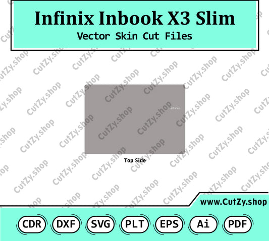 Infinix Inbook X3 Slim Vector Skin Cut Files