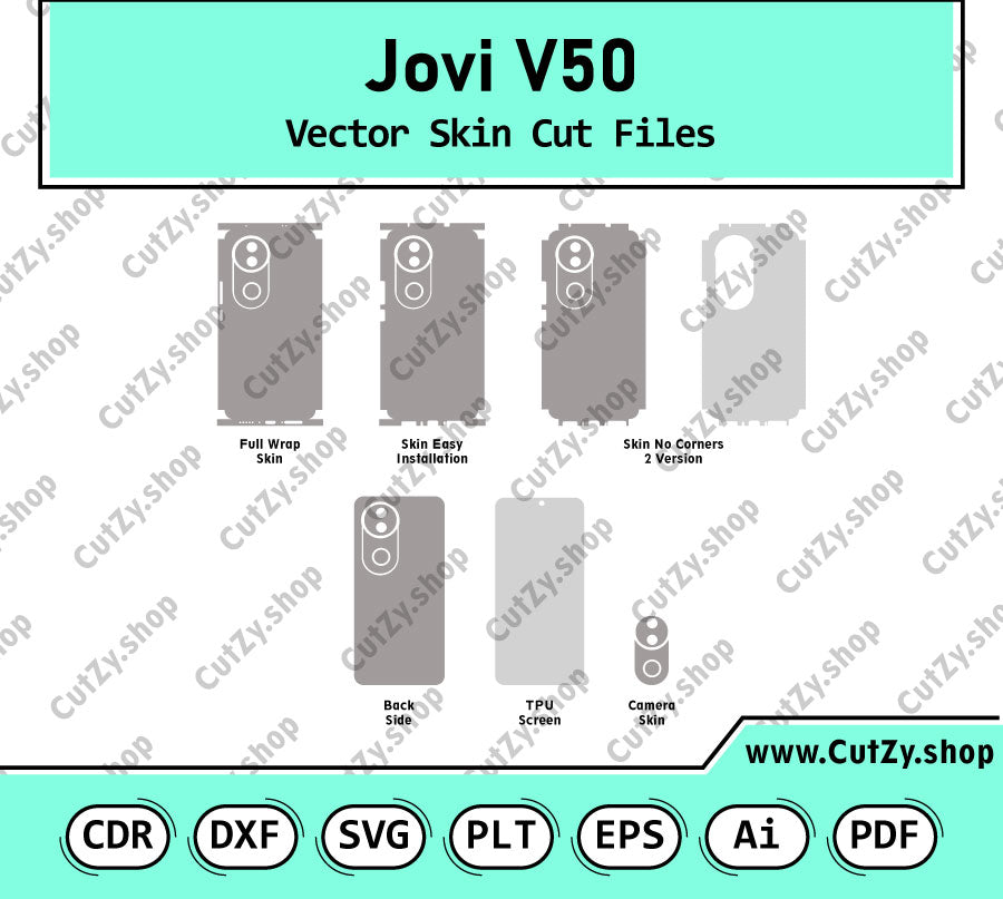 Jovi V50 Vector Skin Cut Files