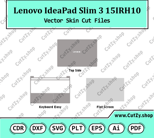 Lenovo IdeaPad Slim 3 15IRH10 Vector Skin Cut Files