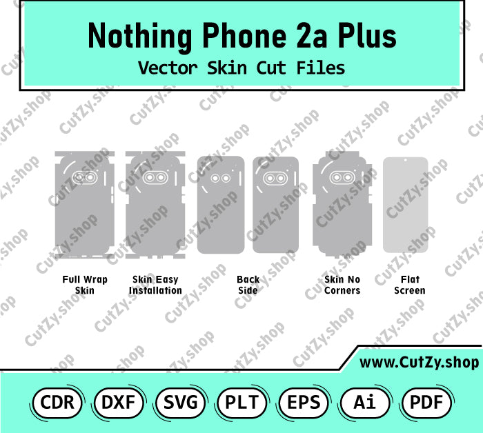 Nothing Phone 2a Plus Vector Skin Cut Files