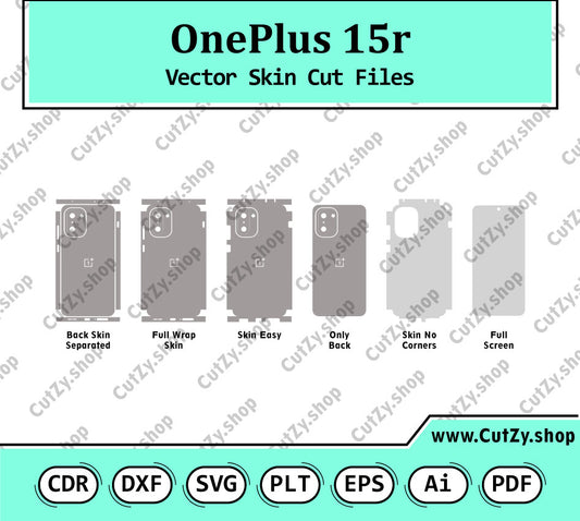 OnePlus 15r Vector Skin Cut Files