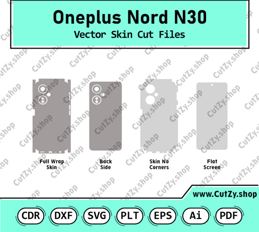 Oneplus Nord N30 Vector Skin Cut Files