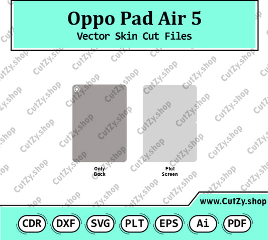 Oppo Pad Air 5 Vector Skin Cut Files