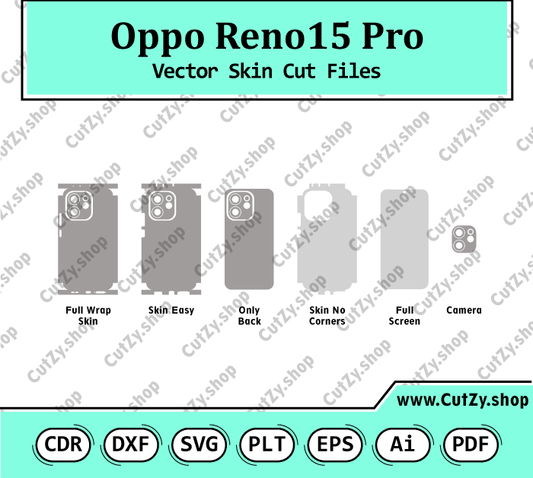 Oppo Reno15 Pro Vector Skin Cut Files