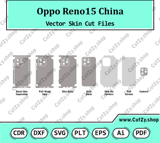 Oppo Reno15 China PLW110 Vector Skin Cut Files