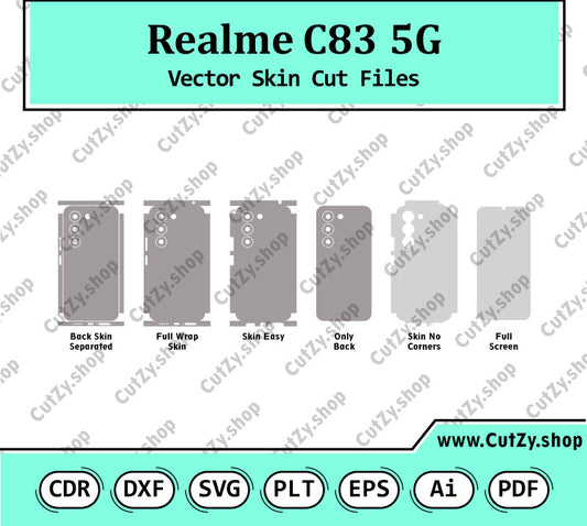 Realme C83 5G Vector Skin Cut Files