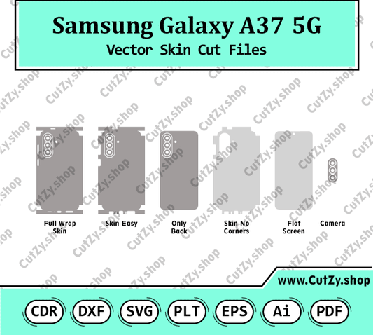 Samsung Galaxy A37 5G Vector Skin Cut Files