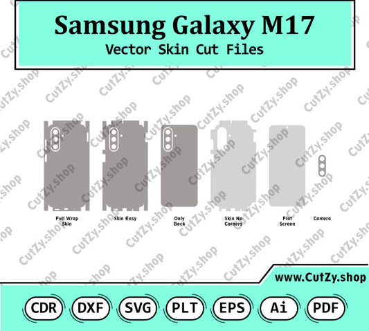 Samsung Galaxy M17 Vector Skin Cut Files