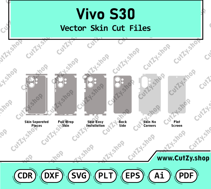 Vivo S30 Vector Skin Cut Files