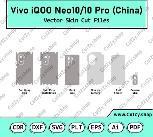 Vivo iQOO Neo10-10 Pro (China) Vector Skin Cut Files