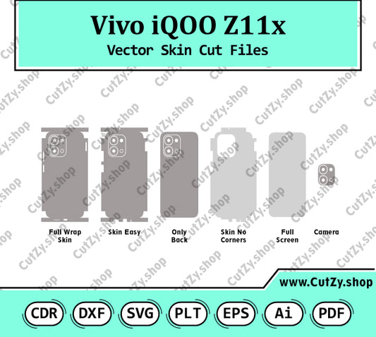Vivo iQOO Z11x (China-Global) Vector Skin Cut Files